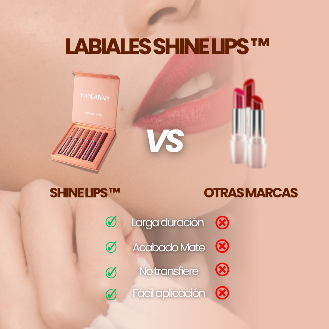 Shine Lips™ - Tu secreto para labios perfectos 24/7