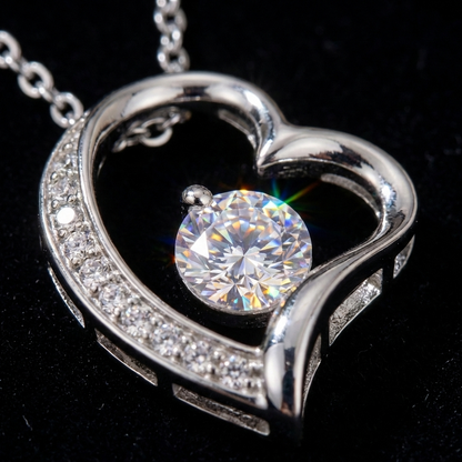 El Regalo Que La Hará Llorar - Collar Corazón Infinito™ para Mi Hija